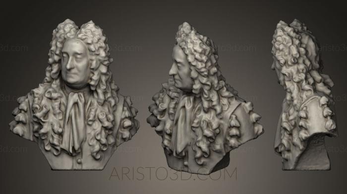 Busts and bas-reliefs of famous people (BUSTC_0561) 3D model for CNC machine